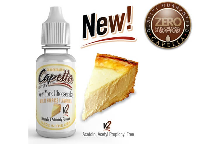 capella flavors New York Cheesecake v2画像